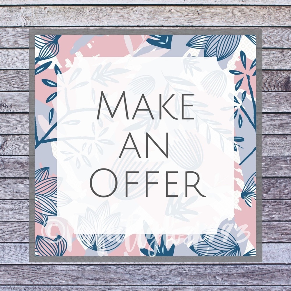 🎀MAKE AN OFFER🎀